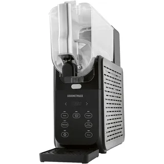GOURMETmaxx Slush-Eismaschine Schwarz/Grau 2,8 l