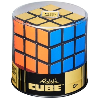 Rubik's Rubik’s 3x3 Retro Cube Zauberwürfel - der 3x3 Cube im Look and Feel des Originals von vor 50 Jahren - Jubiläumsausgabe mit Goldener Seite, für Logik-Akrobaten ab 8 Jahren - Original Rubik's Cube