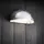 Außenwandleuchte Metall 10,0 cm E14 silber