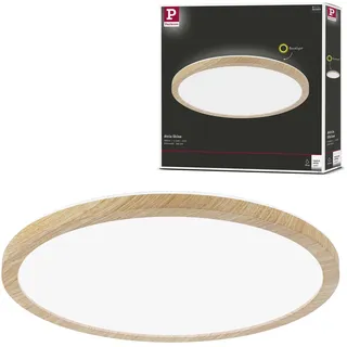 Paulmann LED Panel Atria Shine Backlight Holzoptik Ø 29,3cm