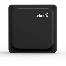 Lekemi L11 Location GPS Tracker Auto mit Kostenloser App, Leistungsstarker Magnet und 6000mAh Akku Schwarze Farbe