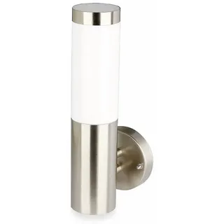V-Tac Außenwandleuchte Edelstahl 35,5 cm E27 IP44
