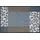 Fußmatte Florita grey 40x60 cm, innen und außen, waschbar,