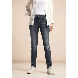 STREET ONE Slim-fit-Jeans »JANE«, mit Stretch grau