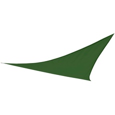 Aktive Dreieckige Sonnensegel für Garten, Polyester, 5 x 5 x 5 m, grün (COLORBABY 53911)