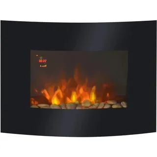HOMCOM Elektrokamin Wandkamin 65 x 11,4 x 52cm