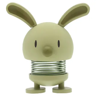 Hoptimist Osterhase, Osterdeko, Niedliche Tischdeko zu Ostern, Kleine Ostergeschenke Erwachsene, Frühlingsdeko Innen, 7,5 x 5,8 x 9 cm, Olive (Grün)