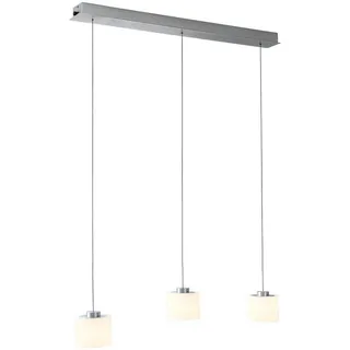 Hell Led-Hängeleuchte , Alufarben , Metall , länglich , F , 20x150x110 cm , Europäischer Sicherheitsstandard , höhenverstellbar , Lampen & Leuchten, Innenbeleuchtung, Hängeleuchten, Pendelleuchten