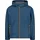 Regenjacke Fix Hood Blau 128