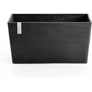 Ecopots Pflanztopf Paris Dunkelgrau 60 cm 26 cm x 40 cm