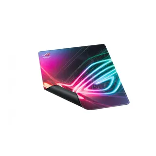 Asus ROG Strix Edge vertikales Gaming Mauspad (optimierte Stoffoberfläche, vollfarbige Nähte, rutschfeste Unterseite),400x450x2 mm