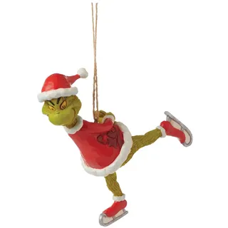 The Grinch by Jim Shore The Grinch Ice Skating Hanging Ornament