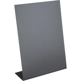 L-Aufsteller Kreidetafel, schwarz A4 - 210 x 297 mm  | Hochformat, PP