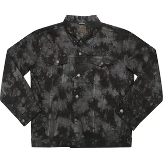 Colortone - Jeansjacke für Herren/Damen Uni RW9063 (XXL) (Kristallschwarz) - Schwarz