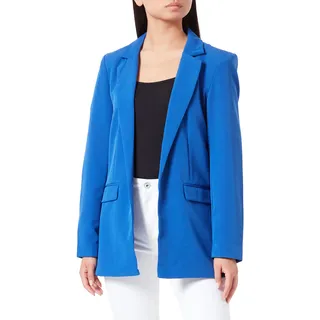 Pieces Bossy Loose Blazer - Mazarine Blue - S