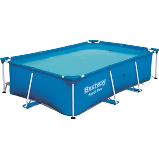 Bestway 56403 Steel Pro oberirdischer Pool rechteckig 259x170x61cm - Blau