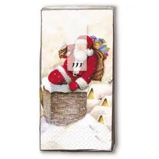 Paper+Design TT DOWN THE CHIMNEY 11x5,5cm -10u.-, für Decoupage und Bastelarbeiten