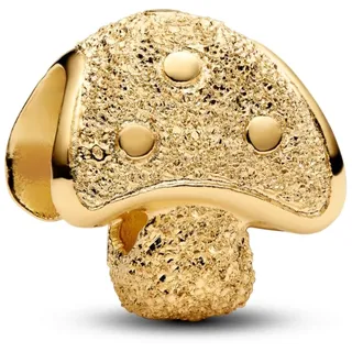 Pandora Strukturierter Pilz Mini Charm Silber 764048C00