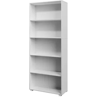 Bücherregal Vela Weiß 5 Fächer