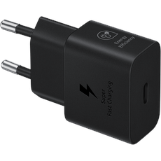 Bild EP-T2510N Handy Ladegerät mit Schnellladefunktion USB-C 25W ohne Datenkabel Schwarz