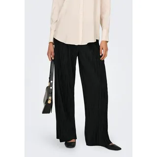 Only Plisseehose in Schwarz - XS
