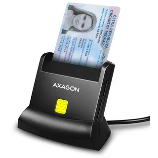 AXAGON USB-A Smart Card und SD/microSD/SIM Card Reader & SD / microSD / SIM Card Reader