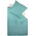 Mako-Satin Blau 200 x 200 cm + 2 x 80 x 80 cm