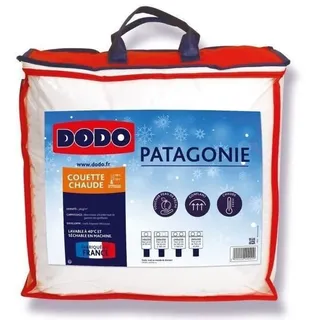 DODO Patagonia Bettdecke Füllung Weiß 220 x 240 cm 380 g/m2 380 g/m2 - Weiß