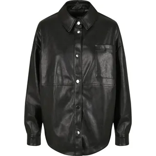 URBAN CLASSICS Hemd Schwarz S