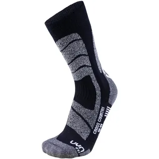 Uyn Cross Country Thermosocken Black/Mouline 35-38