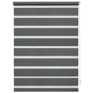 GARDINIA EASYFIX Doppelrollo mit Montageschiene,