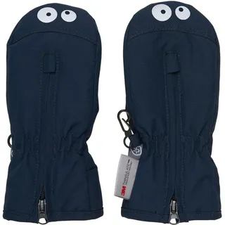 Color Kids Mittens W. Zipper 6480 total eclipse (7850) 2-4Y