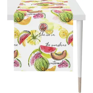 APELT Tischläufer »7187 SUMMER GARDEN, Sommerdeko, Sommer« Digitaldruck, bunt