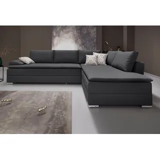 INOSIGN Ecksofa »Night & Day L-Form«, mit Boxspring Bettfunktion 180x200 cm, Dauerschläfer