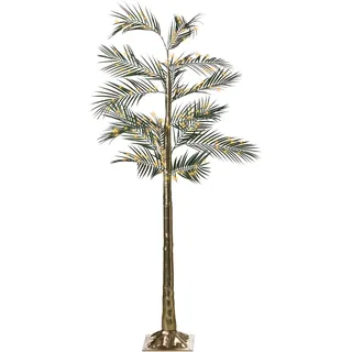 Beliani Beliani, Weihnachtsbeleuchtung, PALJAVESI Baum 175 cm Gold