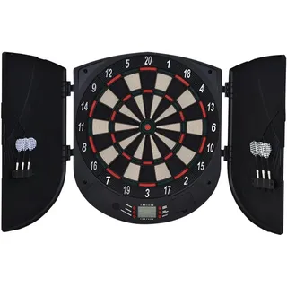 Homcom Elektronische Dartscheibe Dartboard Kunststoff
