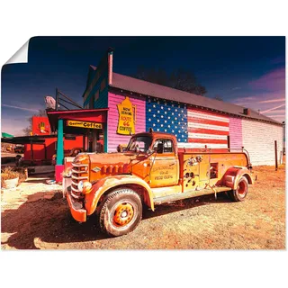 Artland Poster »Feuerwehr Oldtimer« Auto 1 Stk. tlg. als Poster, Wandaufkleber in verschied. Größen, bunt