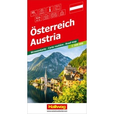 Österreich Strassenkarte 1:500 000. LZ bis 2026