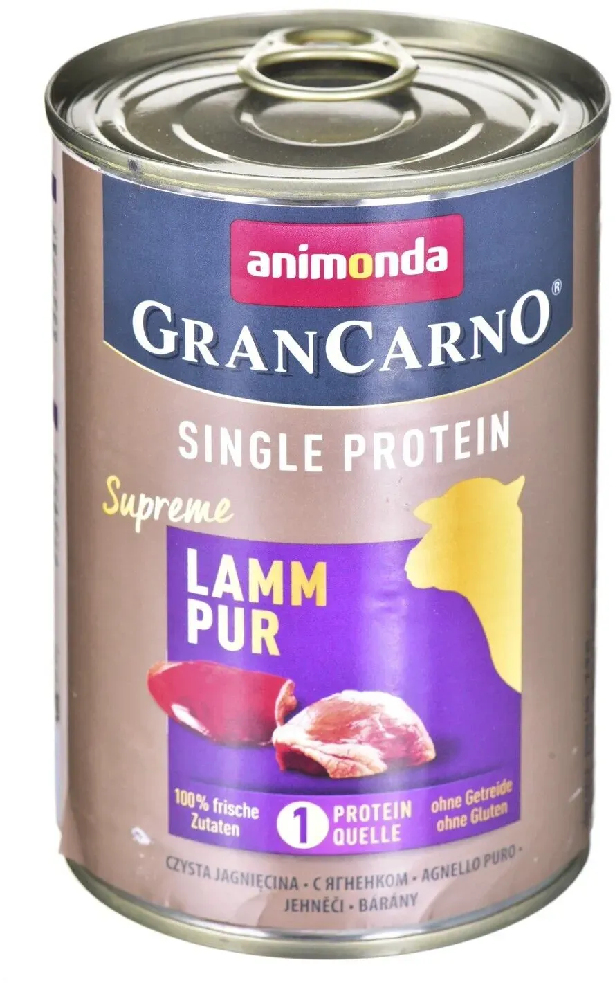 Bild von GranCarno Single Protein Supreme Lamm pur 6 x 400 g