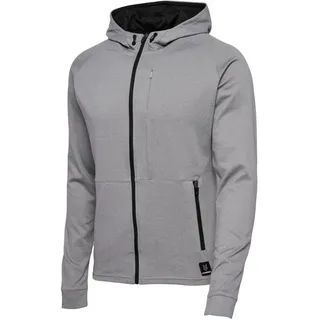 hummel Interval Reißverschlusspullover - grey melange - 2XL