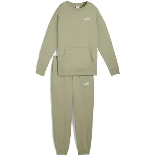 Puma Damen Sweat Suit Relaxed FL cl Lux army M