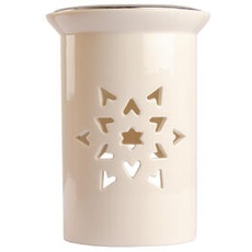 Weihrauchbrenner Keramik weiß 14 cm