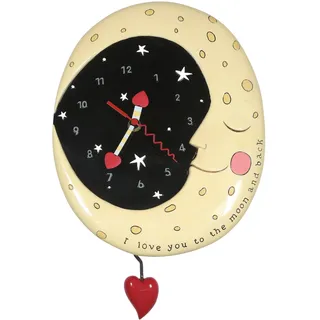 Enesco Allen Design by Michelle Allen Uhr, Mehrfarbig, Höhe 27 cm