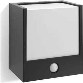 Philips Außenwandleuchte Kunststoff 20,0 cm mit Bewegungsmelder schwarz