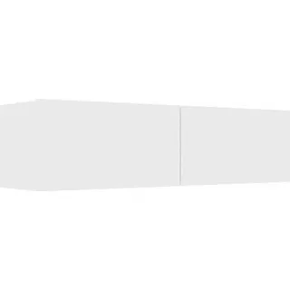 vidaXL TV-Schrank 120x30x30 cm Weiß Holzwerkstoff