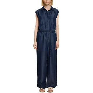ESPRIT Damen 053EO1L301 Overalls, 901/Blue Dark Wash, 36