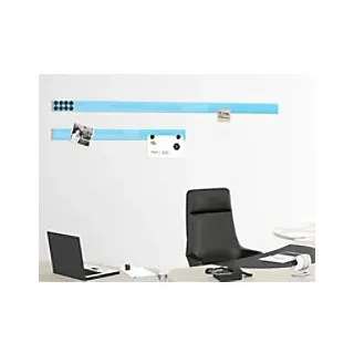 master of boards Magnetleiste 50 (B) x 0,2 (T) x 5 (H) cm Blau 4 Stück
