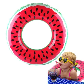 Schwimmring Kinder, panemy Schwimmreifen Erwachsene, Wassermelone 70# | Pool Spielzeug, Schwimmhilfe, Schwimmflügel, Wasserspielzeug, Schwimmtier, für Sommerliche Poolpartys