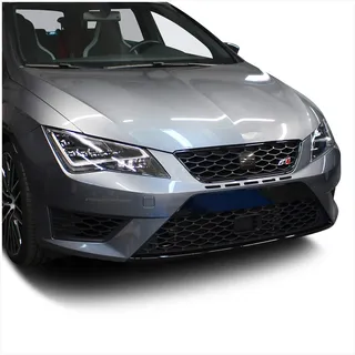 Spoilerschwert Folie -Finest-Folia Lippe Frontspoiler Splitter (Schwarz Glanz, D045 5F 2012-2017 Vorfacelift)