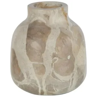VASE FLASCHE MARMOR BEIGE SMALL